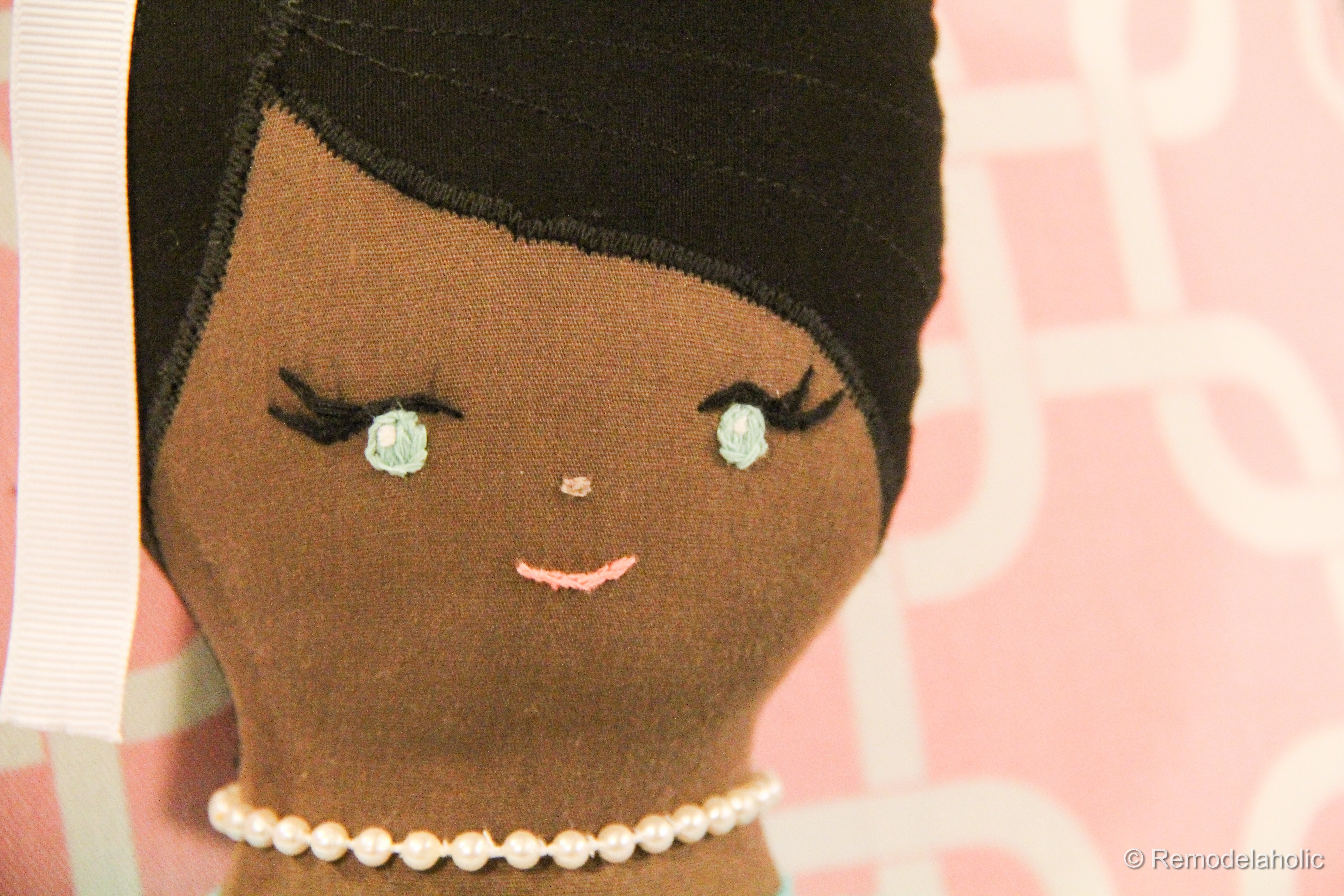 Handmade Ballerina Doll Pattern; Day 3