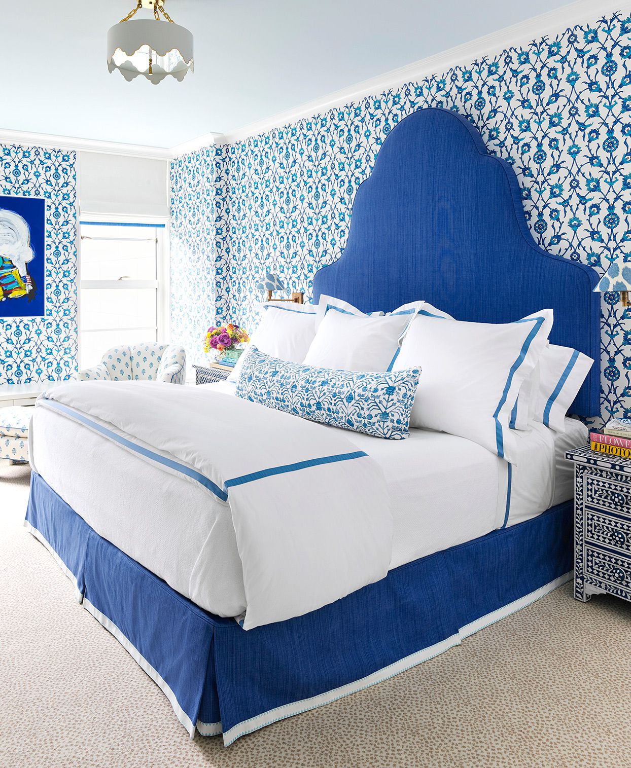 Blue Bedroom Ideas from Light Blue to Deep Navy and In Between