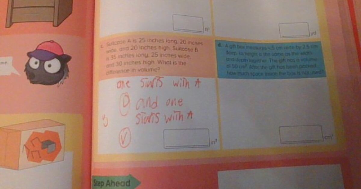Hey Pandas, Post Your Most Ridiculous Kid Test Answers (Closed)