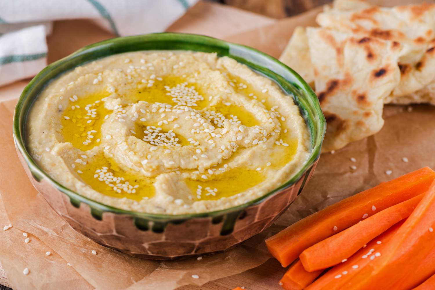 Hummus Recipe With Sesame Oil Instead of Tahini