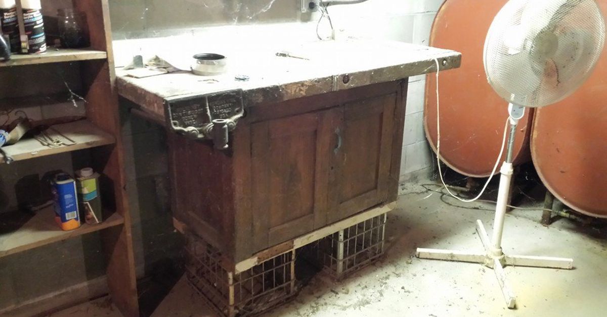 Old Workbench in the Kitchen?