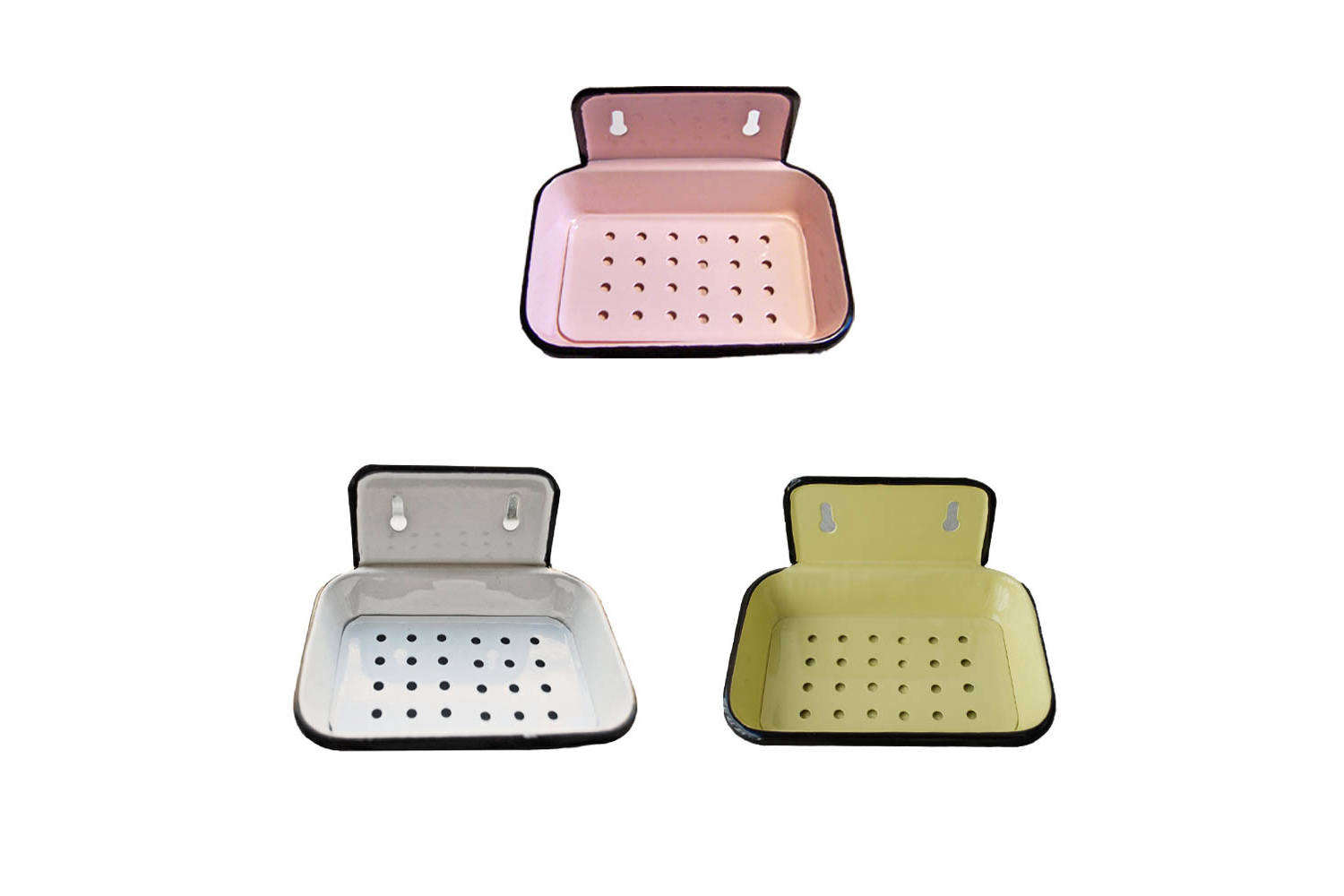 Vintage Enamel Soap Dish