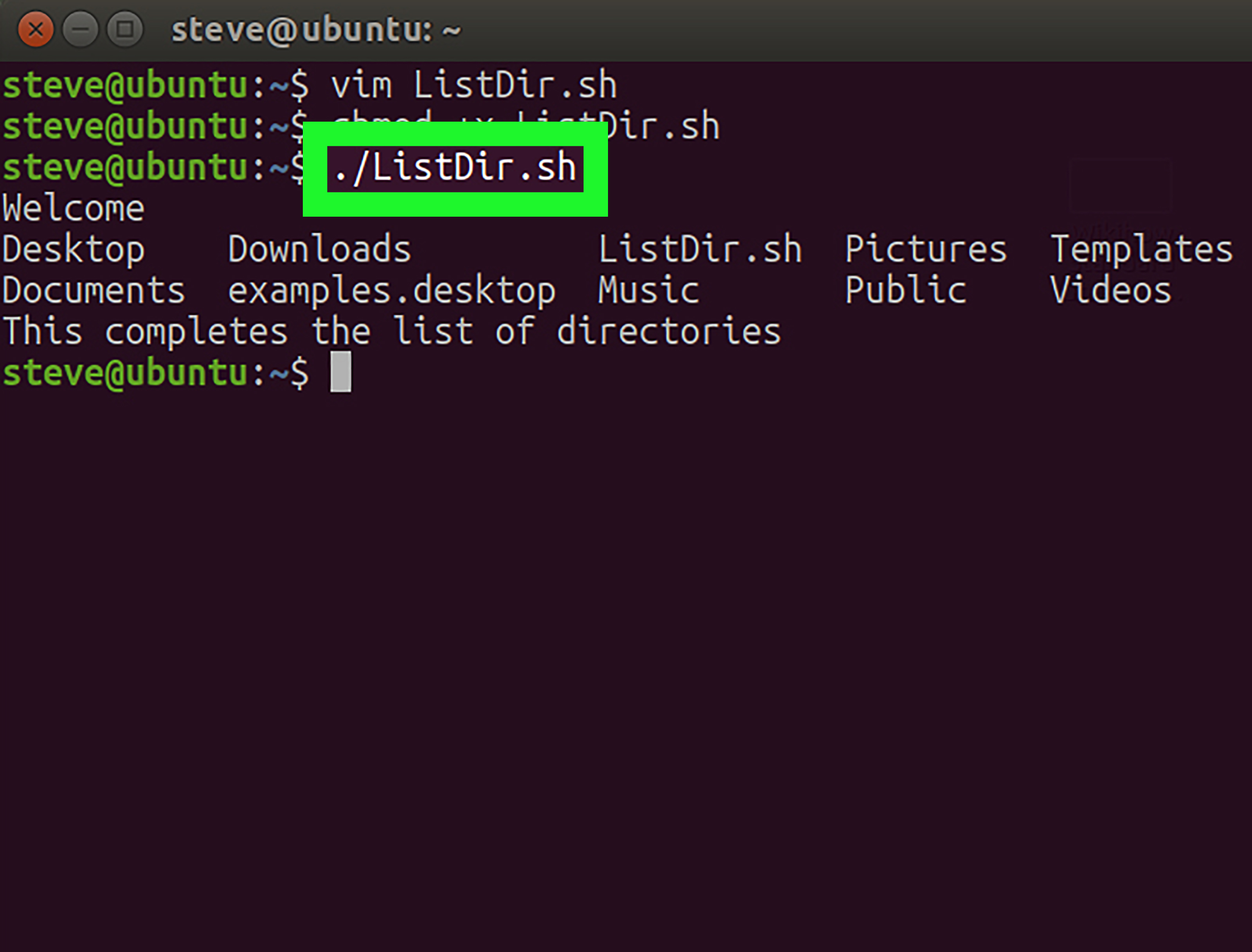 How to Write a Shell Script Using Bash Shell in Ubuntu