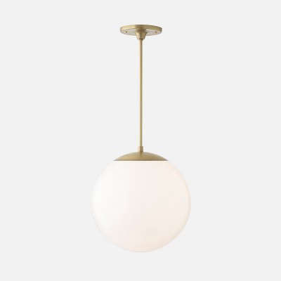 Luna Natural Brass – 12 in. Shade