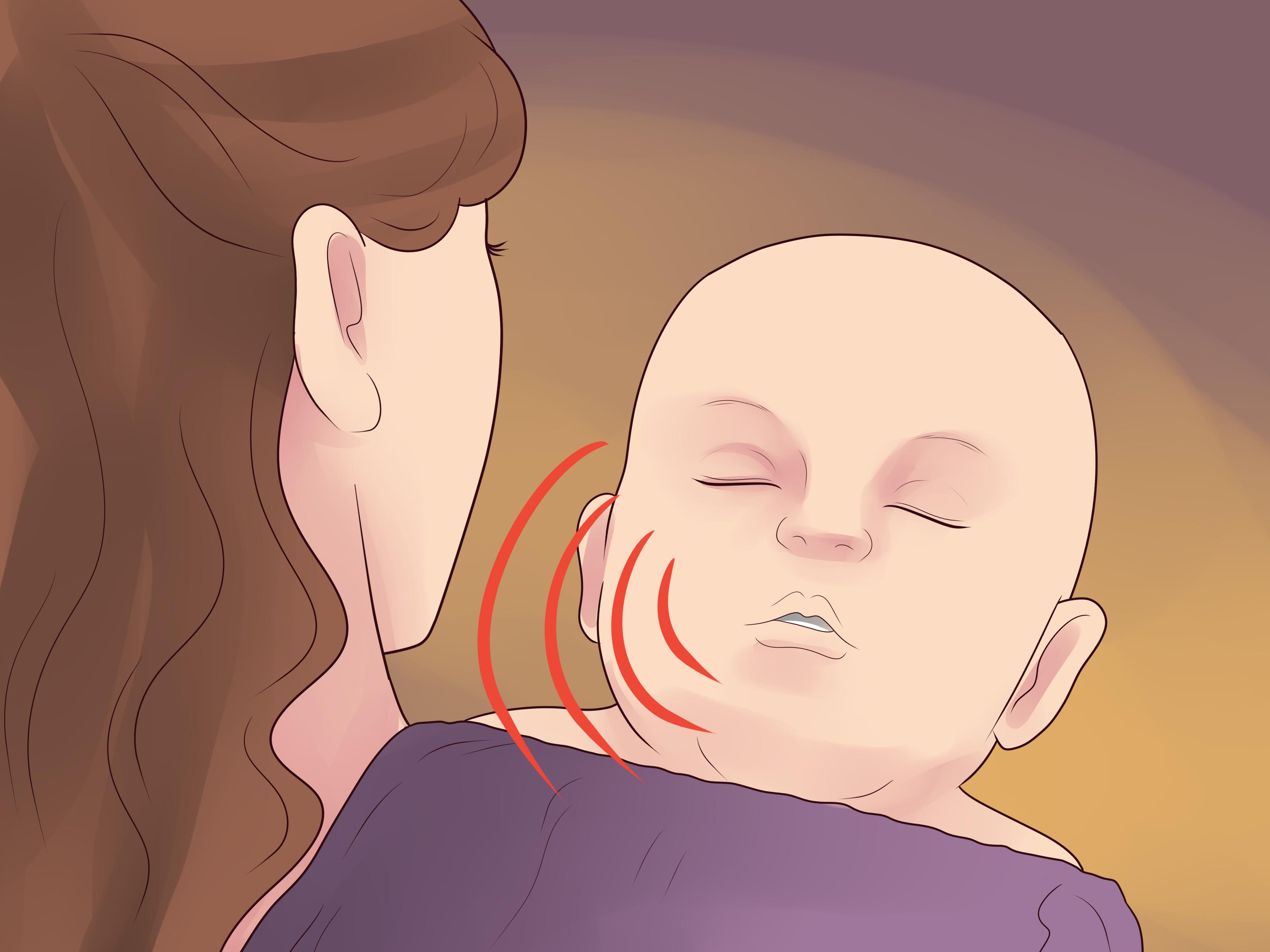 How to Burp a Sleeping Baby: 10 Steps