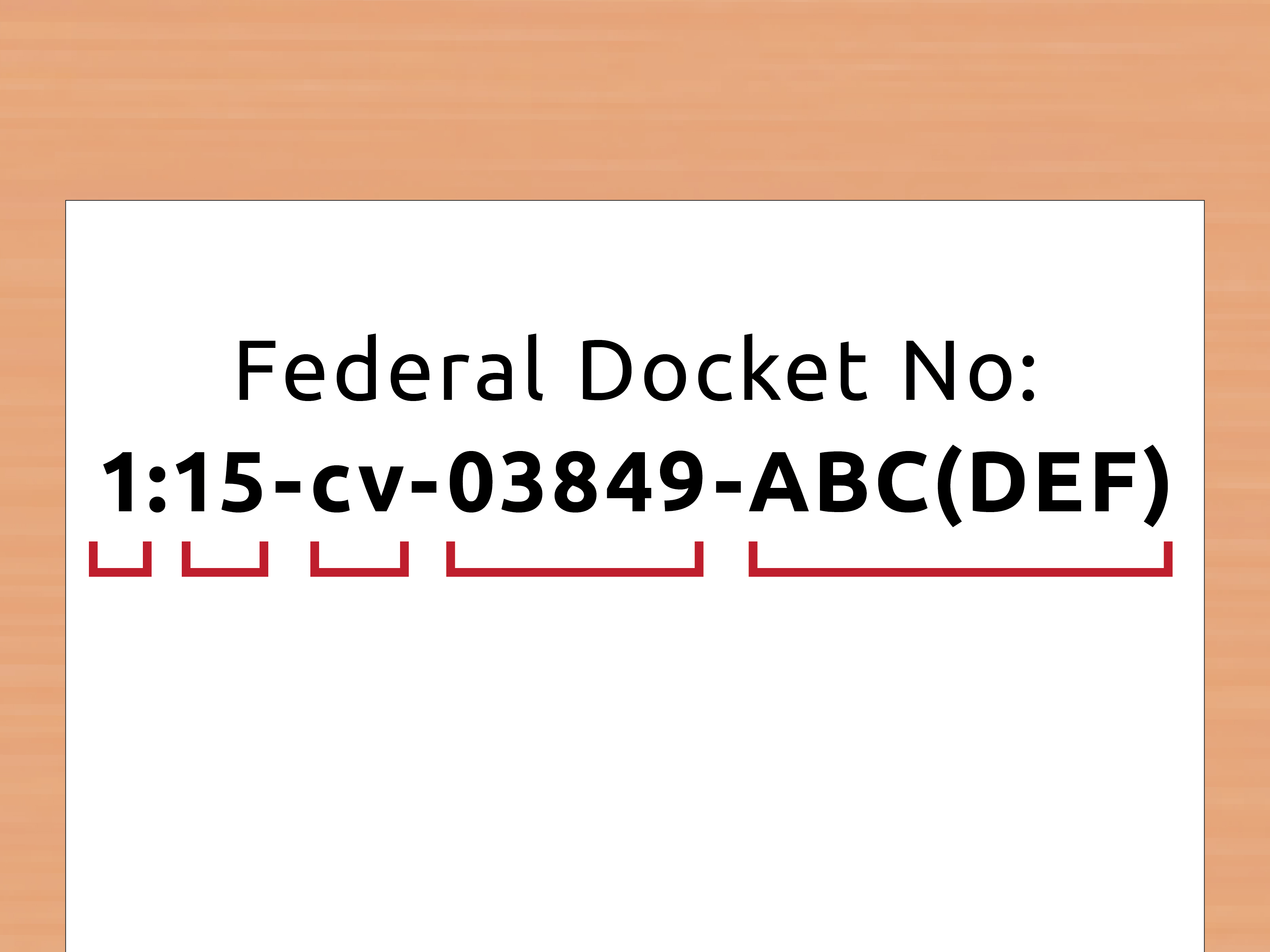 How to Look Up a Docket Number