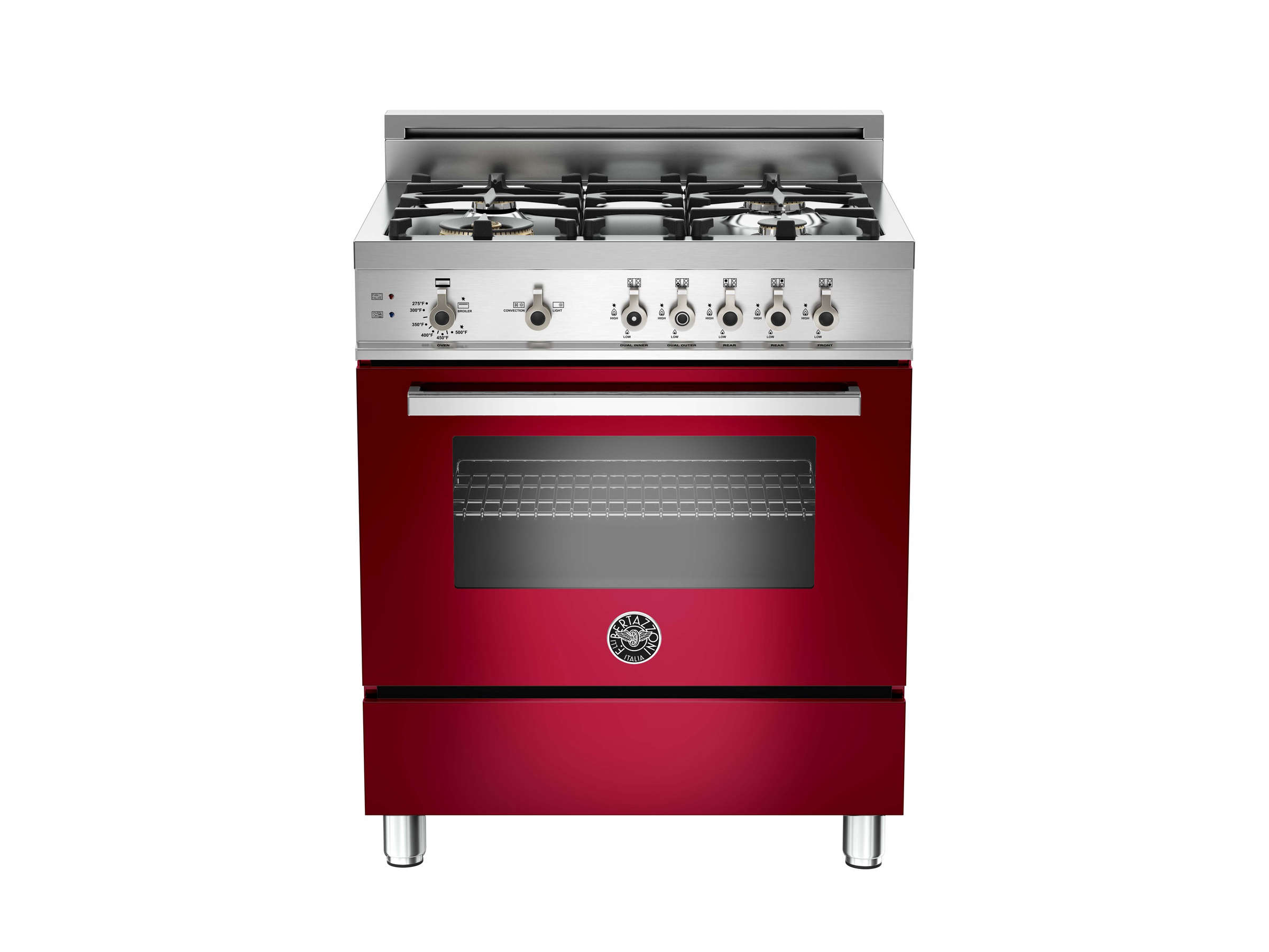 Bertazzoni Professional Series 30 4-Burner Gas Oven