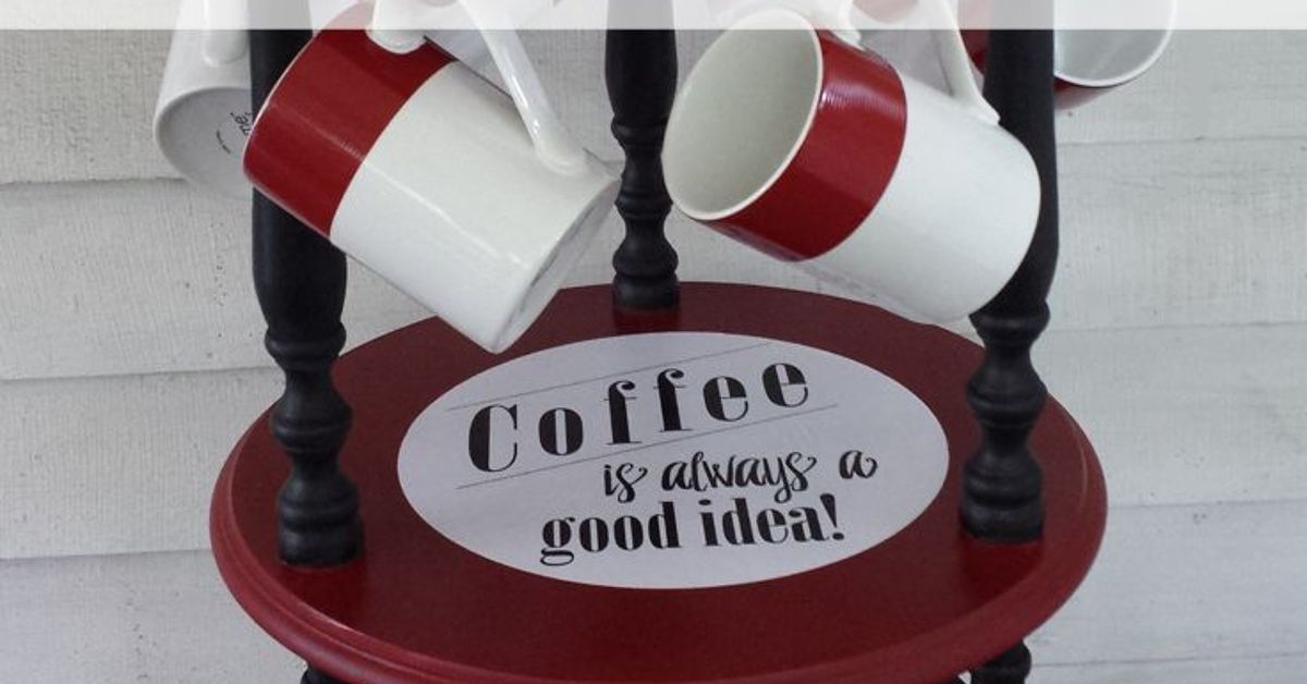 Coffee Station Makeover