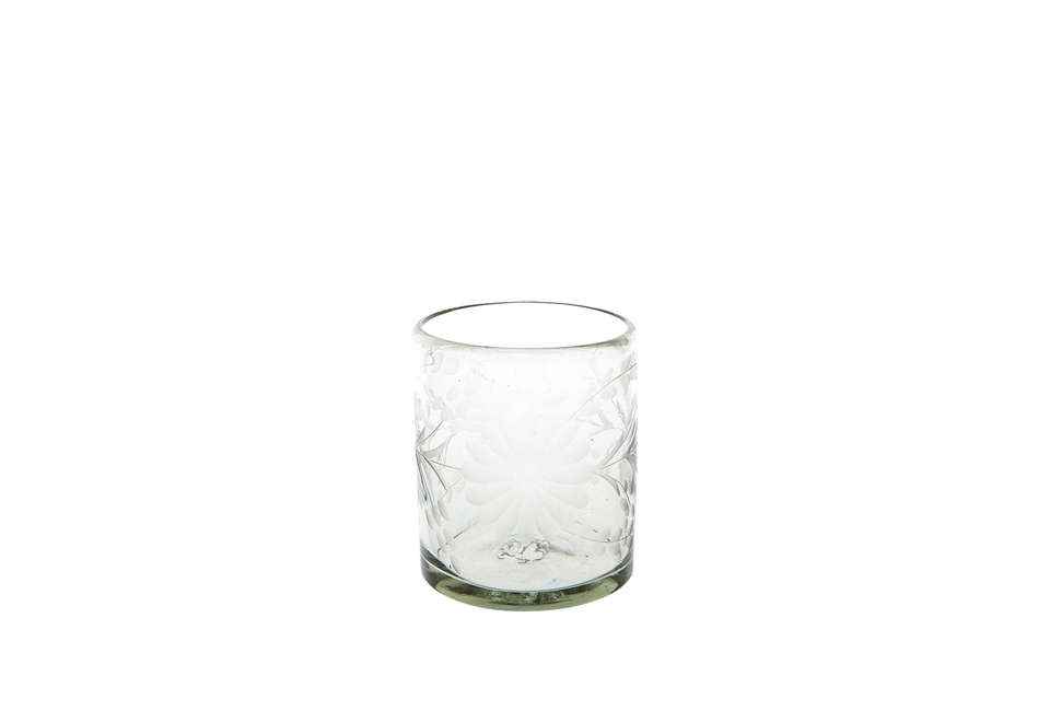 Rose Ann Hall Designs’s Etched Mexican Cobalt Glass