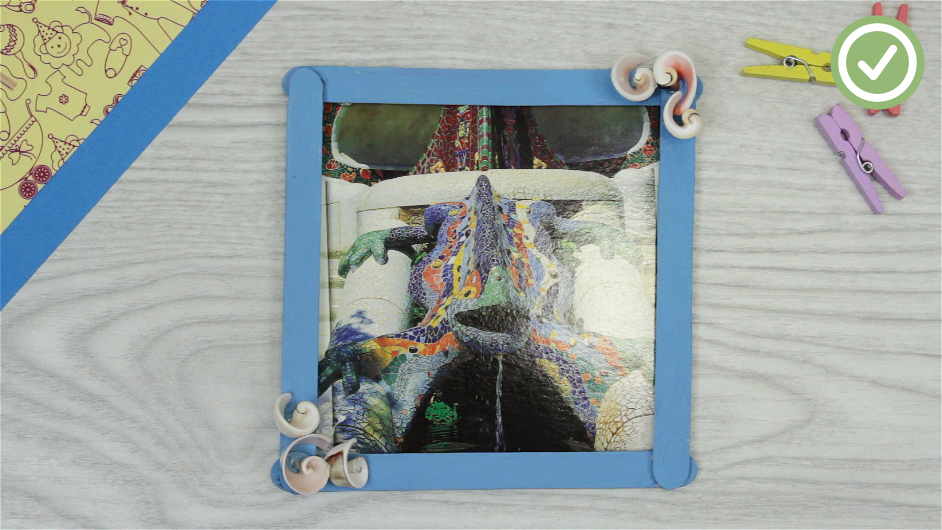 3 Ways to Make Photo Frames from Ice Cream Sticks