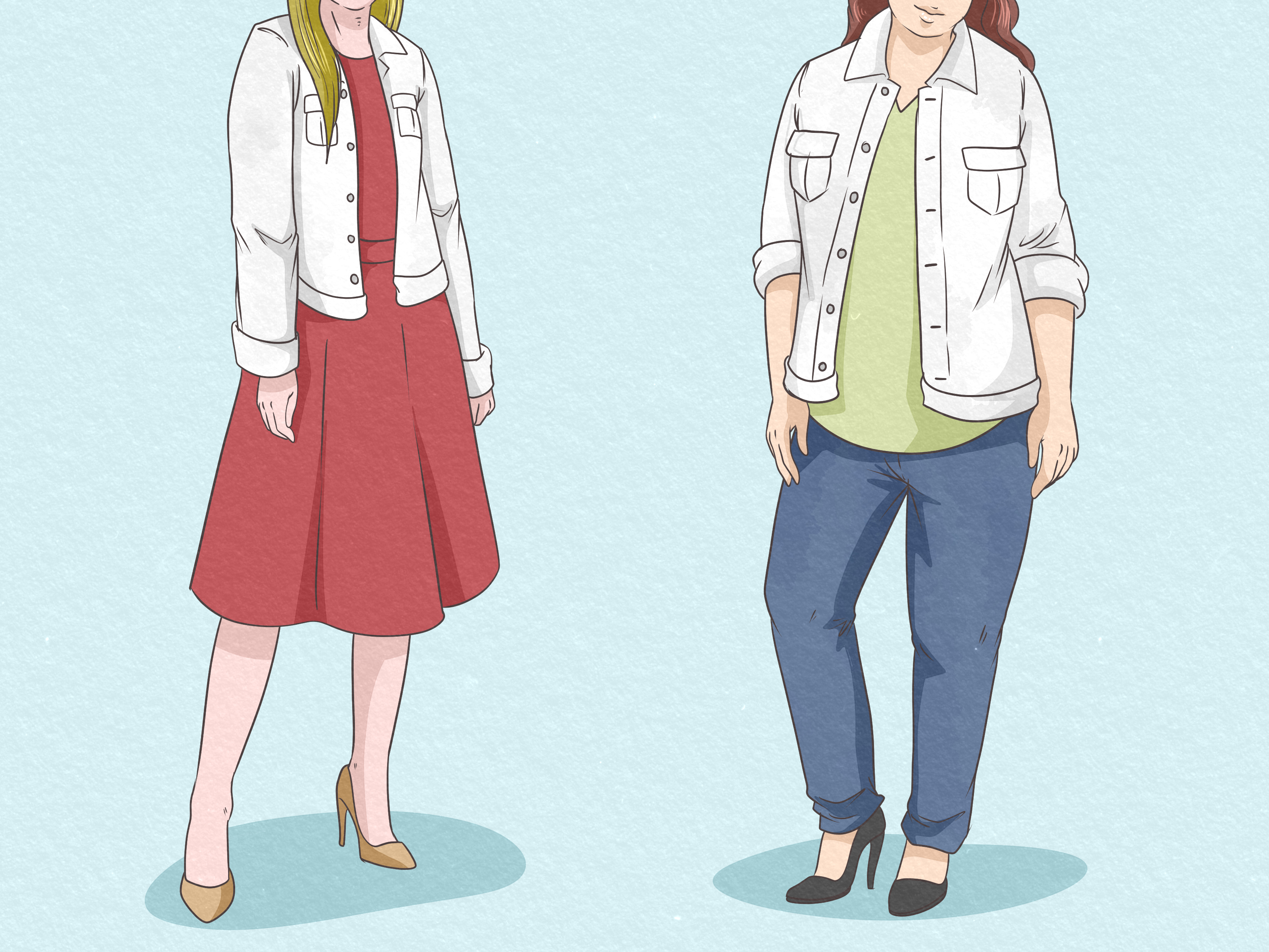 Fashion Advice: 12 Ways to Style a White Jean Jacket