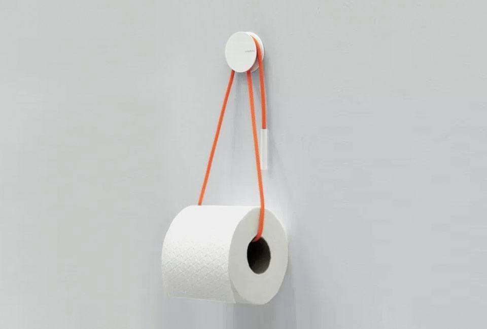 Diabolo Toilet Roll Holder