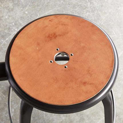 Authentic 1933 Nicolle Leather Seat Pad