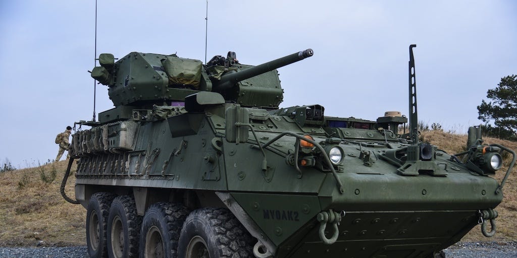 The Army is Upgrading the Stryker Armored Vehicle With a Bigger Gun