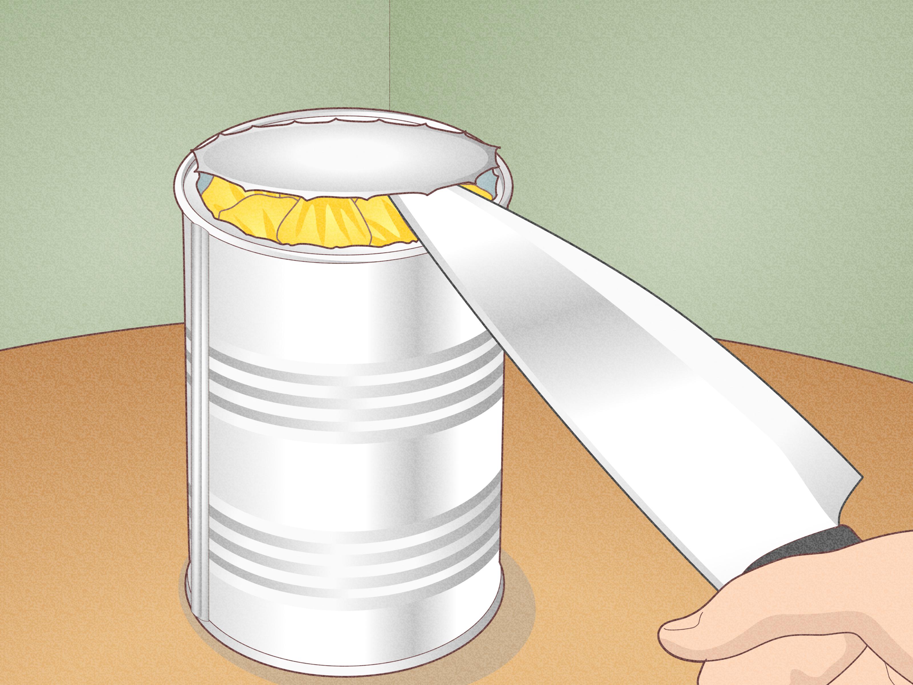 4 Ways to Open a Can Without a Can Opener: Spoon, Knife, More