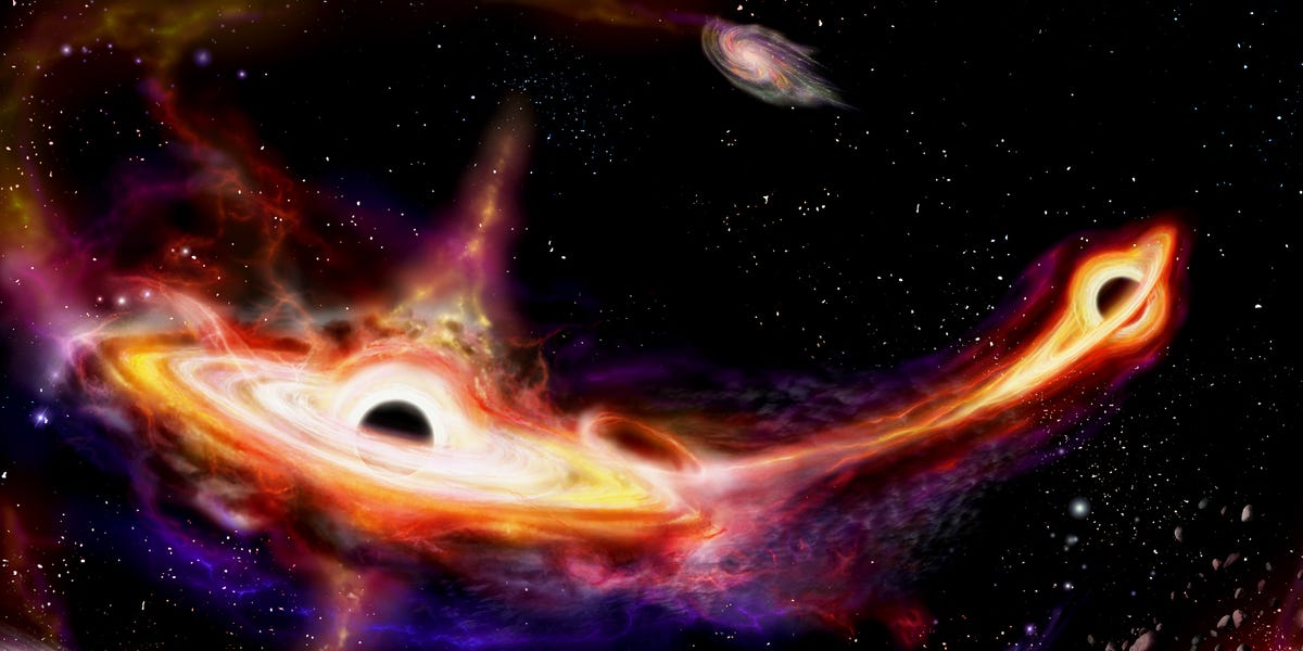 Supermassive Black Holes Near Earth Are Merging Into a ‘Monster’