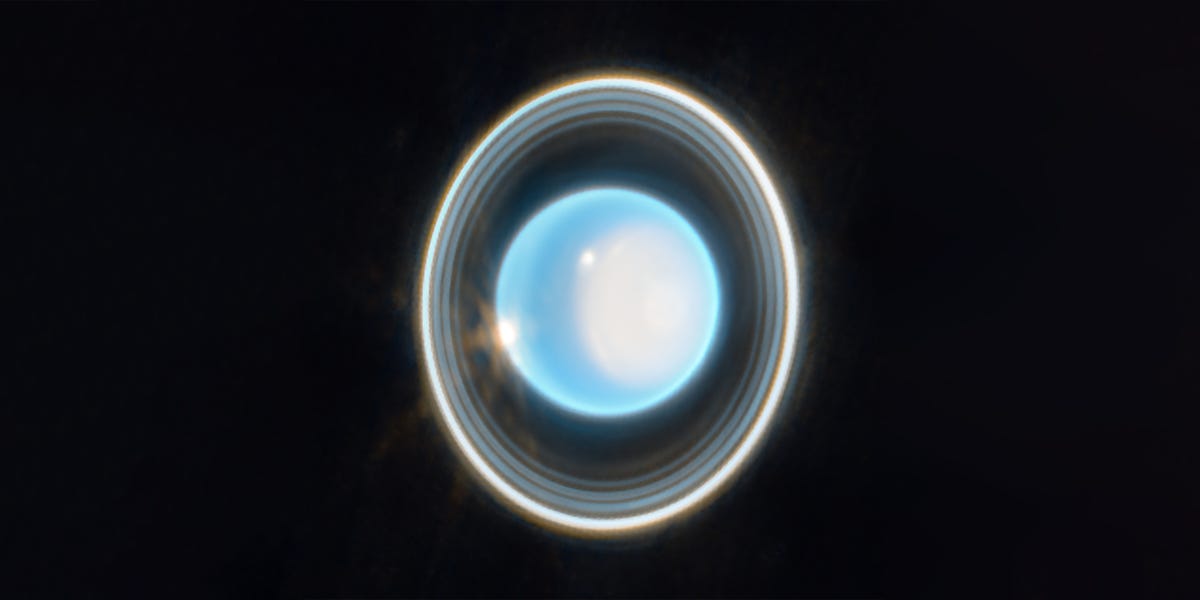 James Webb Telescope Captures New Images of Uranus: See Photos